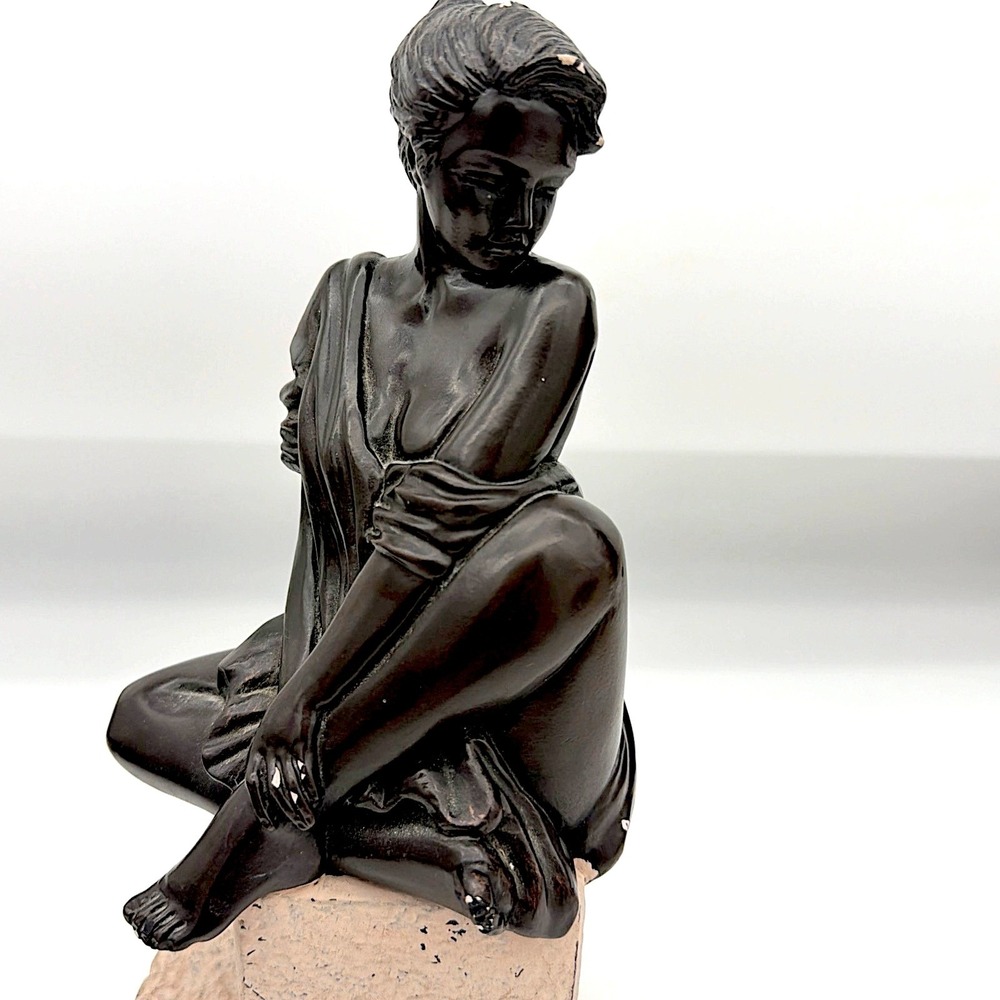 Austin Sculpture Greek Goddess Woman D. Clara Figurine Bronze-Tone